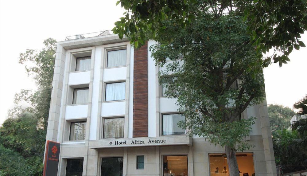 Hotel Africa Avenue Gk - 1 Nueva Delhi Exterior foto