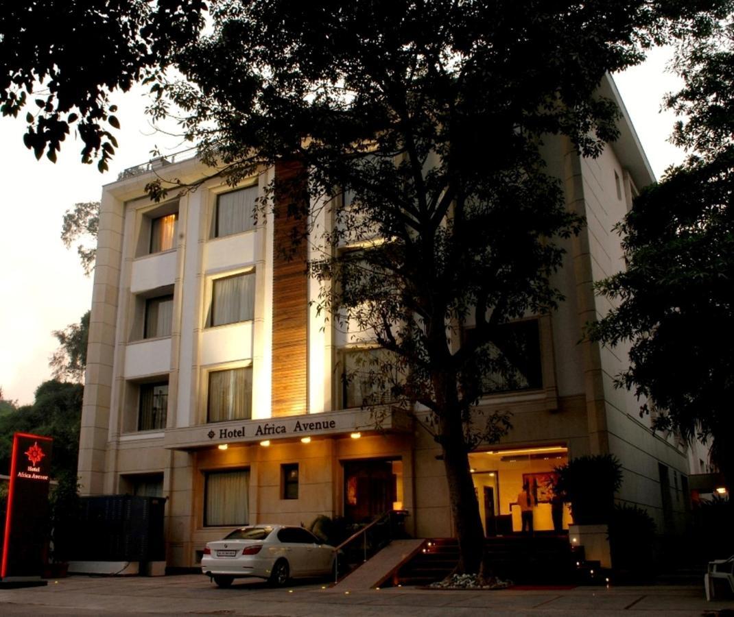 Hotel Africa Avenue Gk - 1 Nueva Delhi Exterior foto